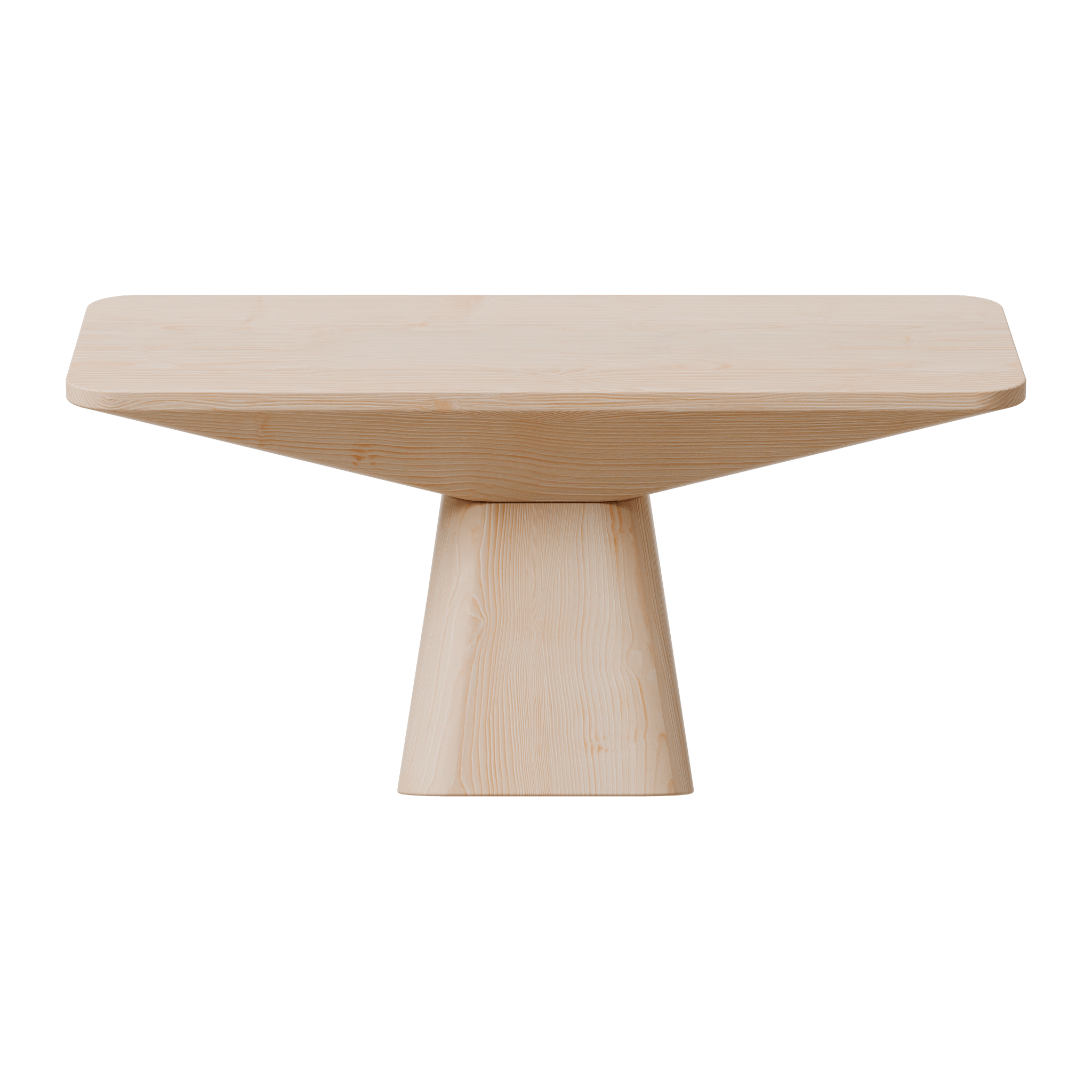 Walden Meditation Bench in Hinoki wood, handcrafted for stillness and conscious living
