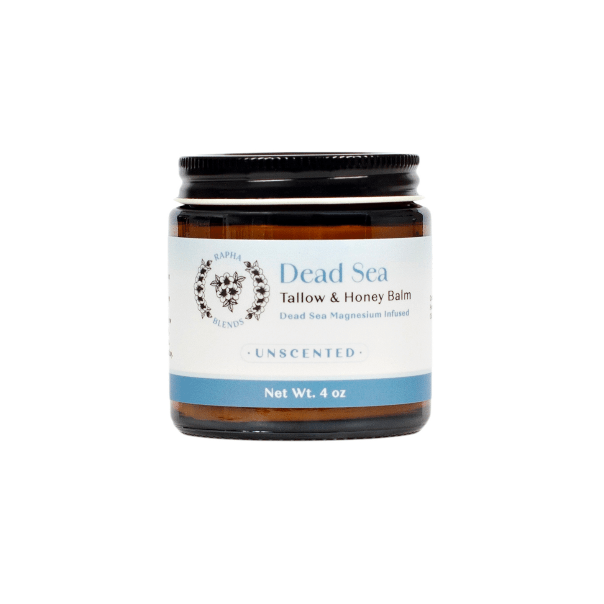 Rapha Blends Magnesium Infused Tallow and Honey Balm with Dead Sea magnesium and grass-fed tallow