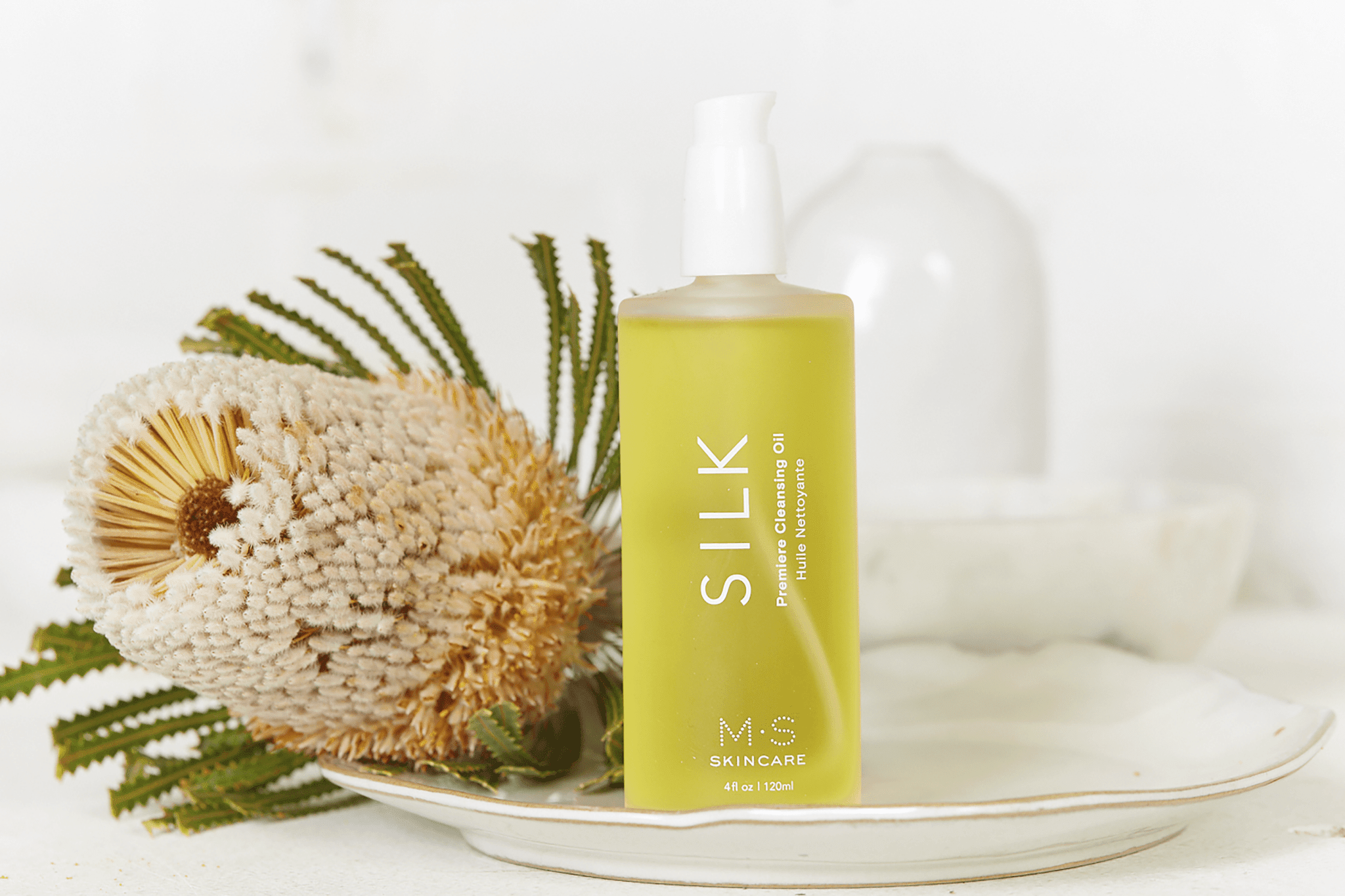 SILK Cleansing Oil by M.S Skincare, the perfect start to a self-care Sunday ritual