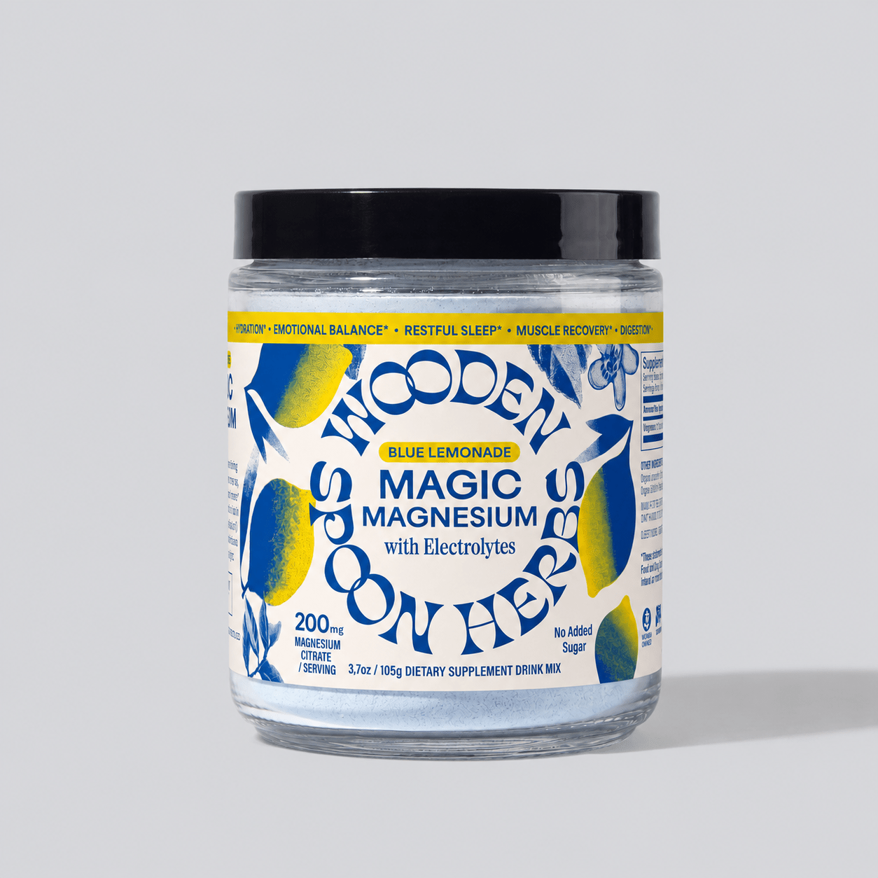 Wooden Spoon Herbs Magic Magnesium, herbal magnesium blend for sleep and nervous system support