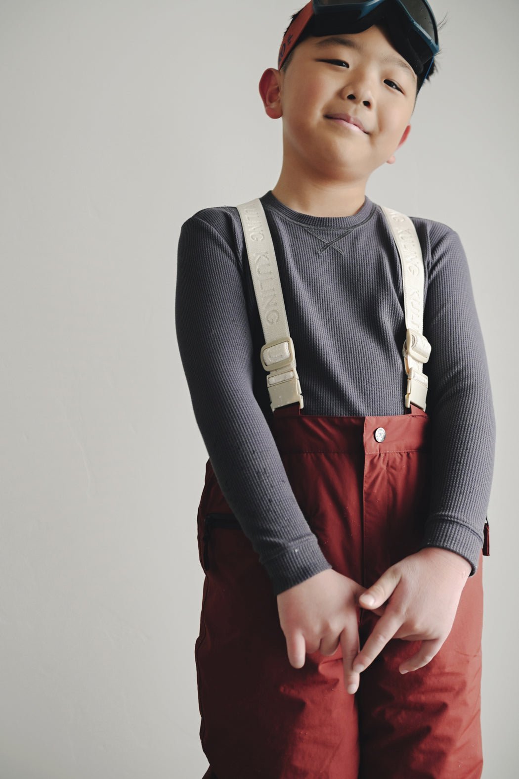 Cozy Earth Children's Bamboo Waffle Knit Base Layer Long Sleeve - Last Chance