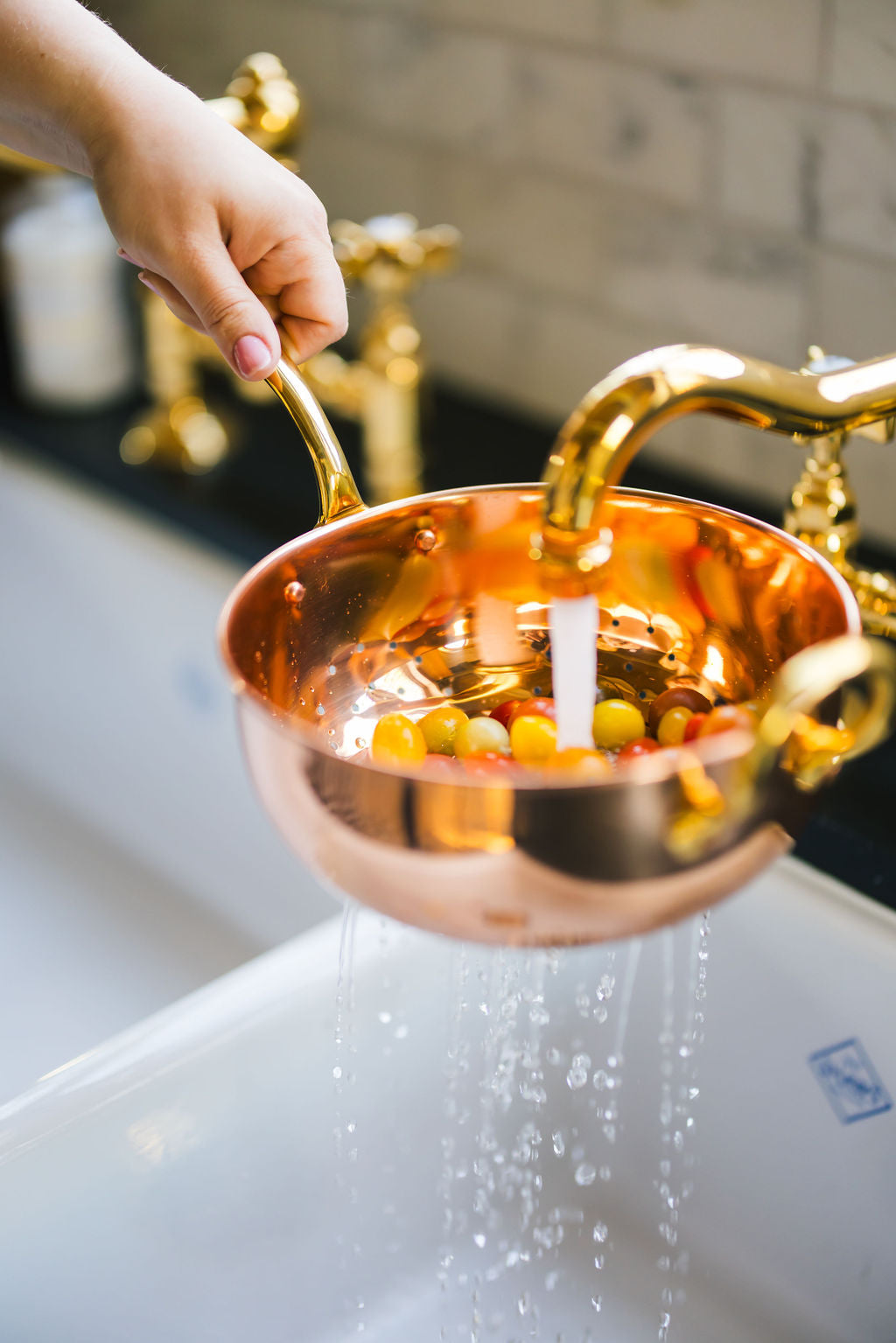 Copper Colander