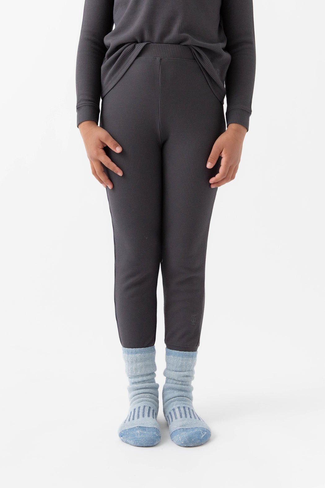 Cozy Earth Children's Bamboo Waffle Knit Base Layer Pant - Last Chance