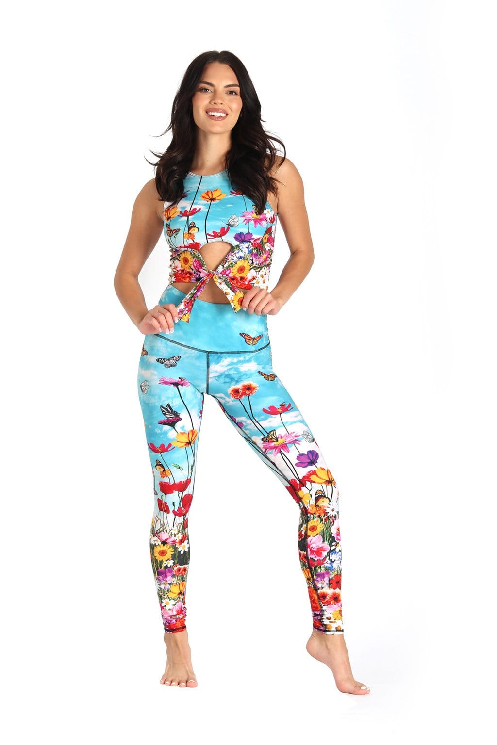Yoga Democracy YD Legging - Flower Bomb