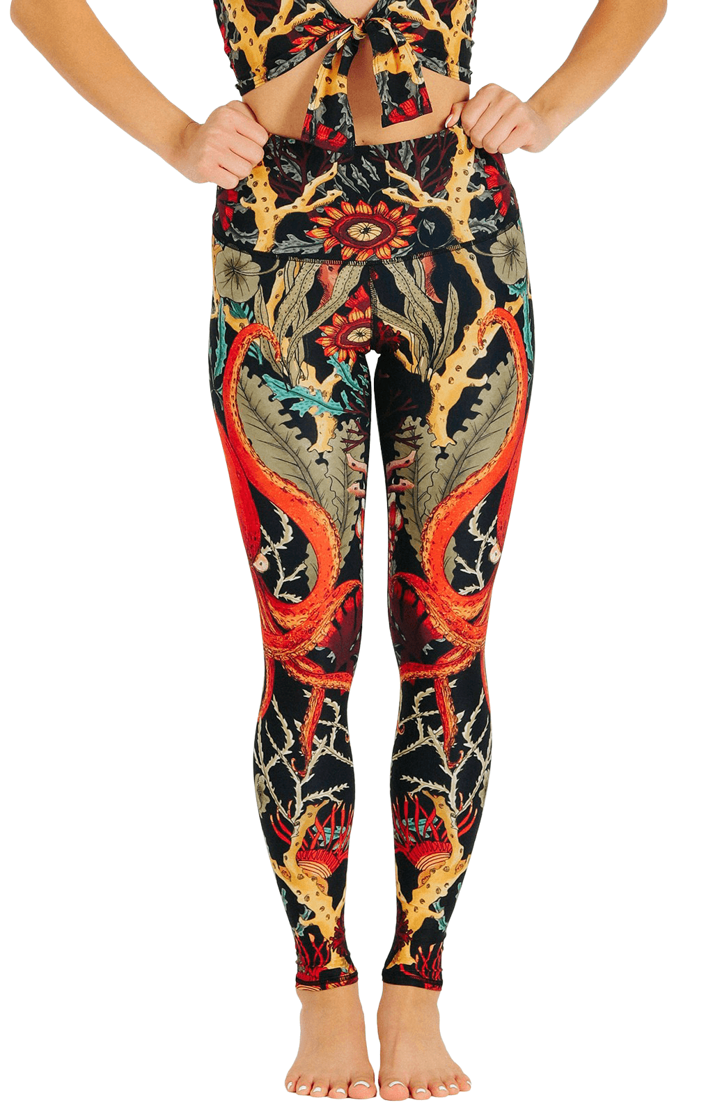 Yoga Democracy YD Legging - Coral My Name