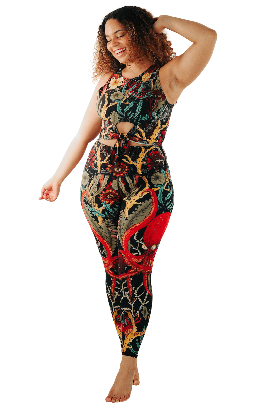 Yoga Democracy YD Legging - Coral My Name