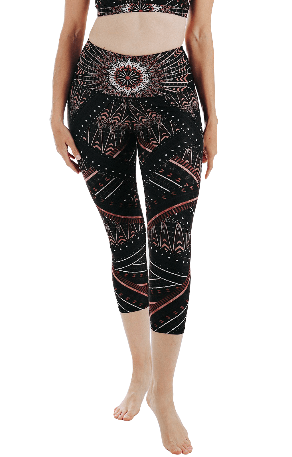 Yoga Democracy Capri Legging - Humble Warrior