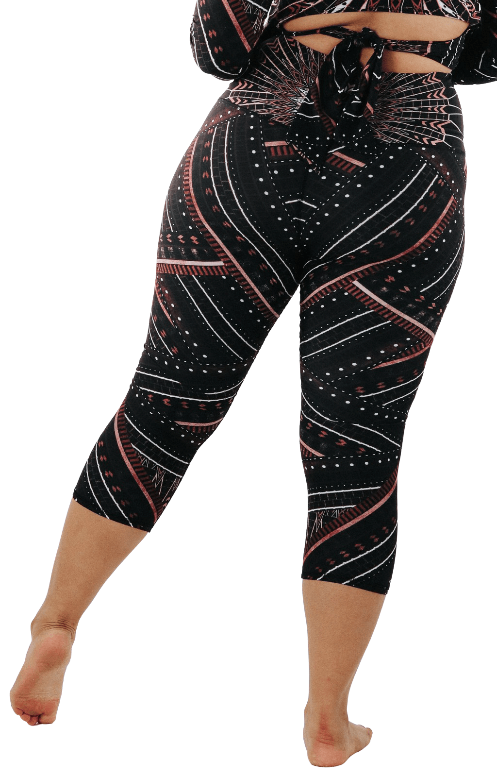 Yoga Democracy Capri Legging - Humble Warrior