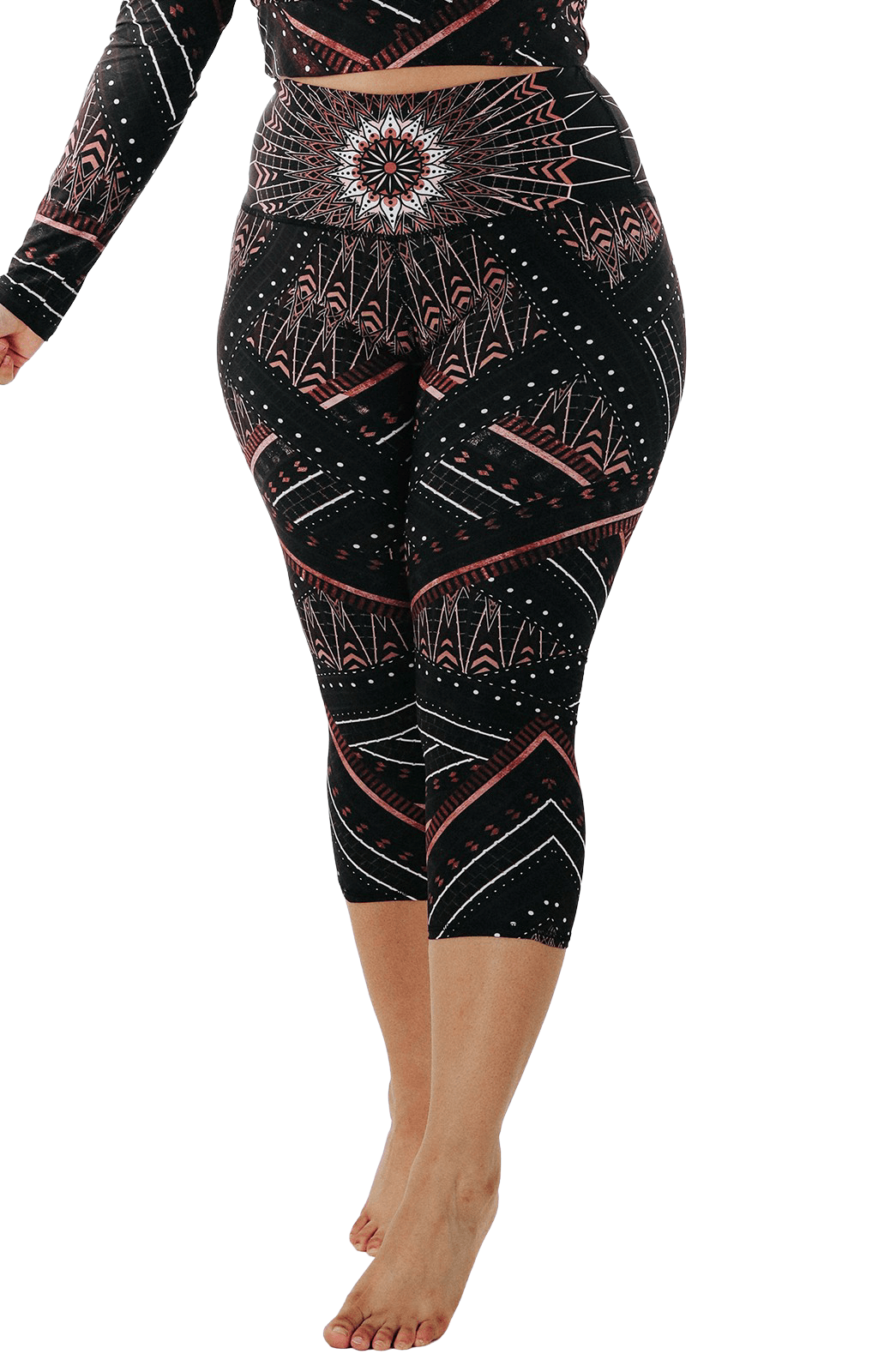 Yoga Democracy Capri Legging - Humble Warrior