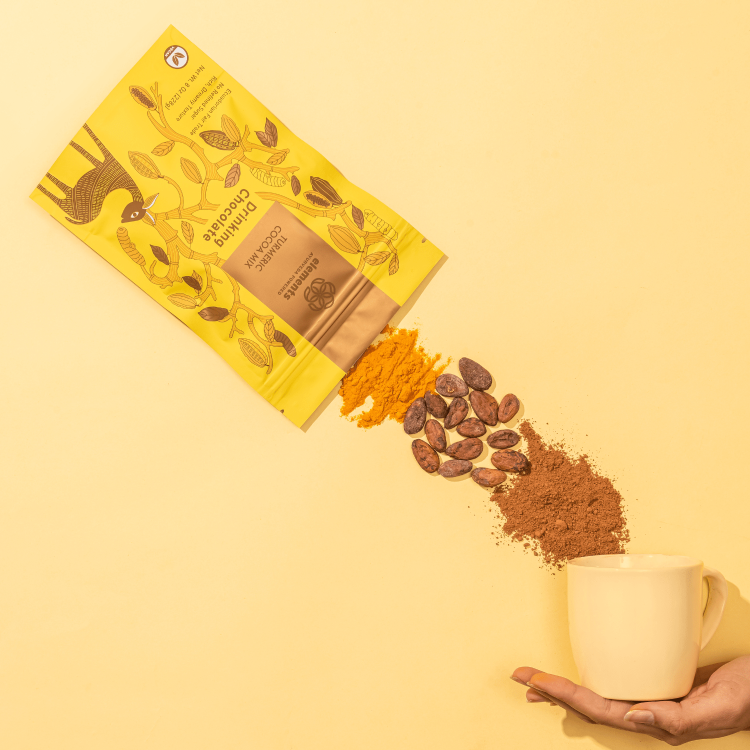 Elements Truffles Turmeric Hot Chocolate