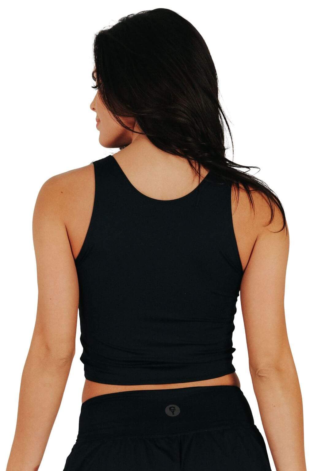 Yoga Democracy Ready or Knot Tank - Jet Black
