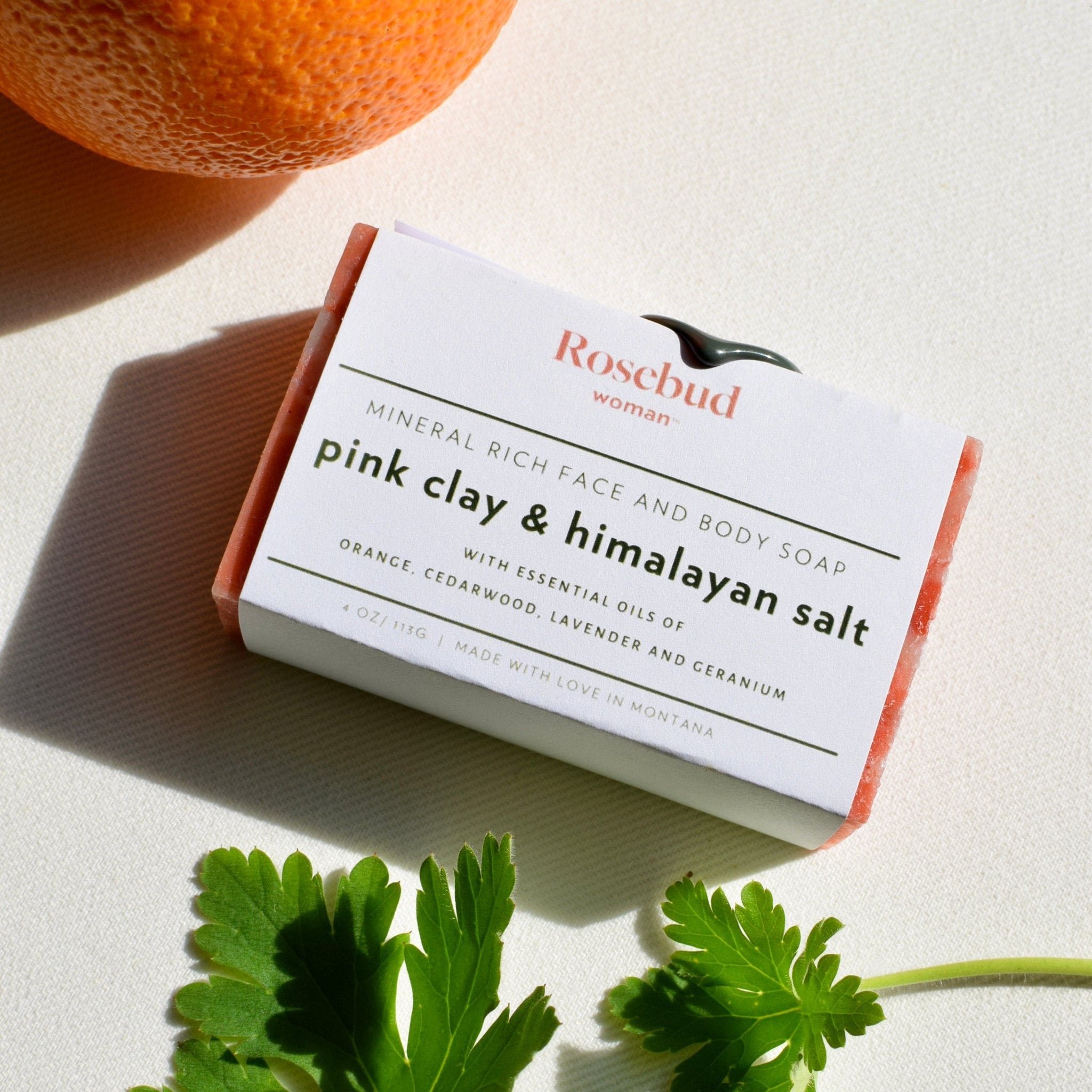 Rosebud Woman Mineral Rich Face and Body Soap *Small Batch*