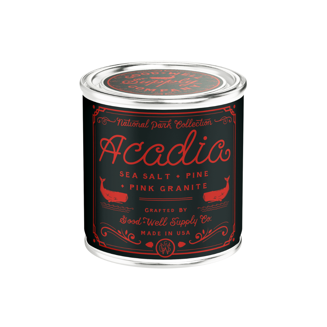 Good & Well Supply Co Acadia National Park Candle
