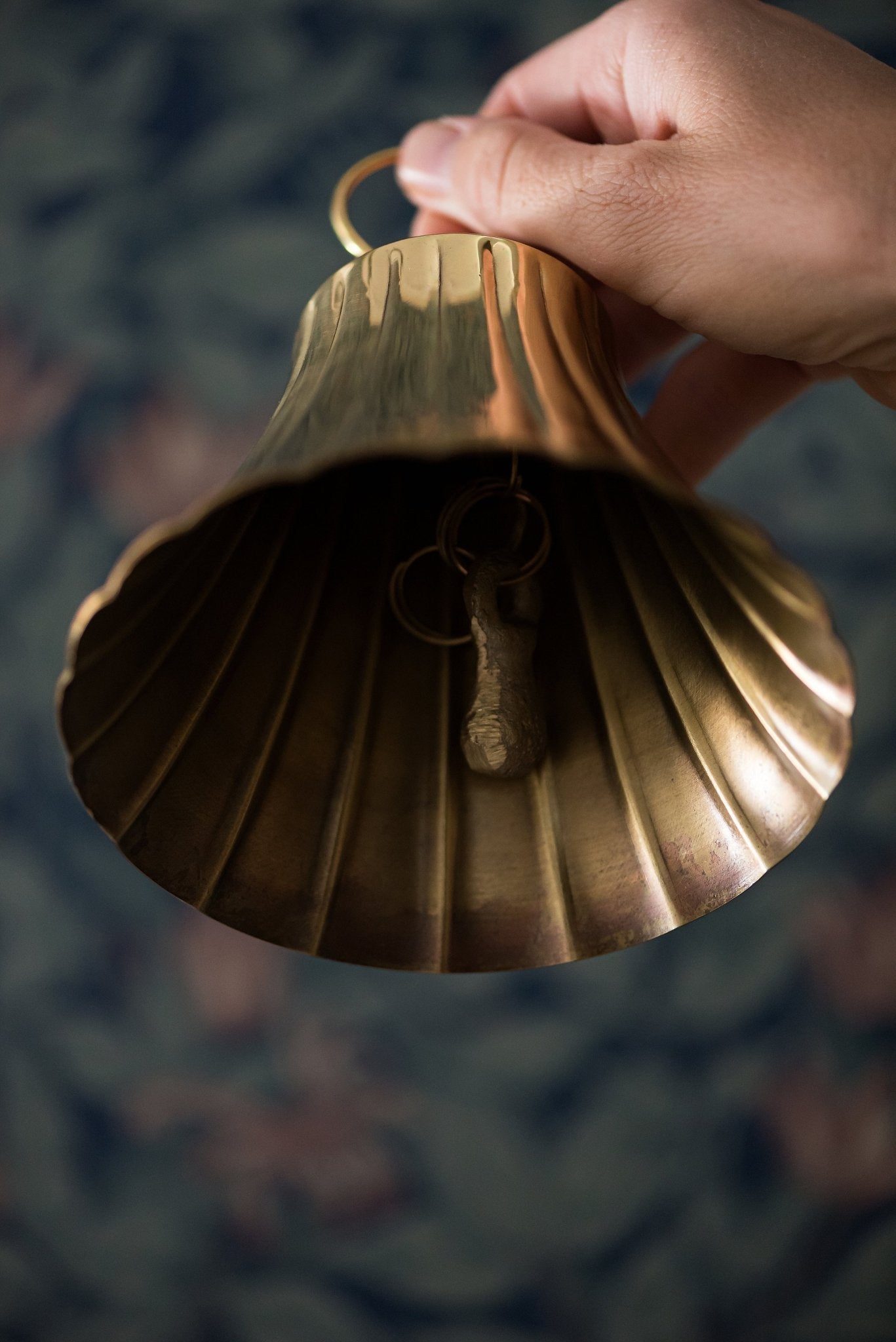 Galley & Fen Scalloped Brass Bell