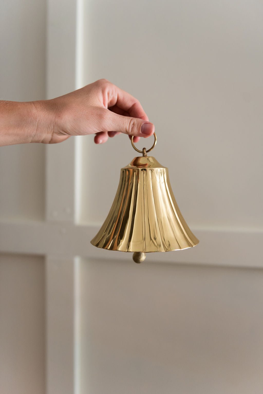 Galley & Fen Scalloped Brass Bell