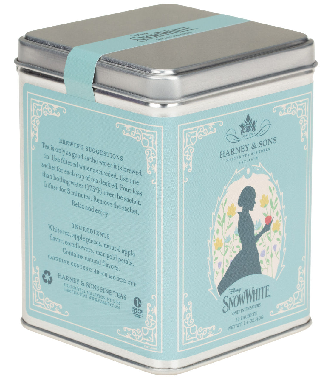 Snow White, Tin of 20 Sachets