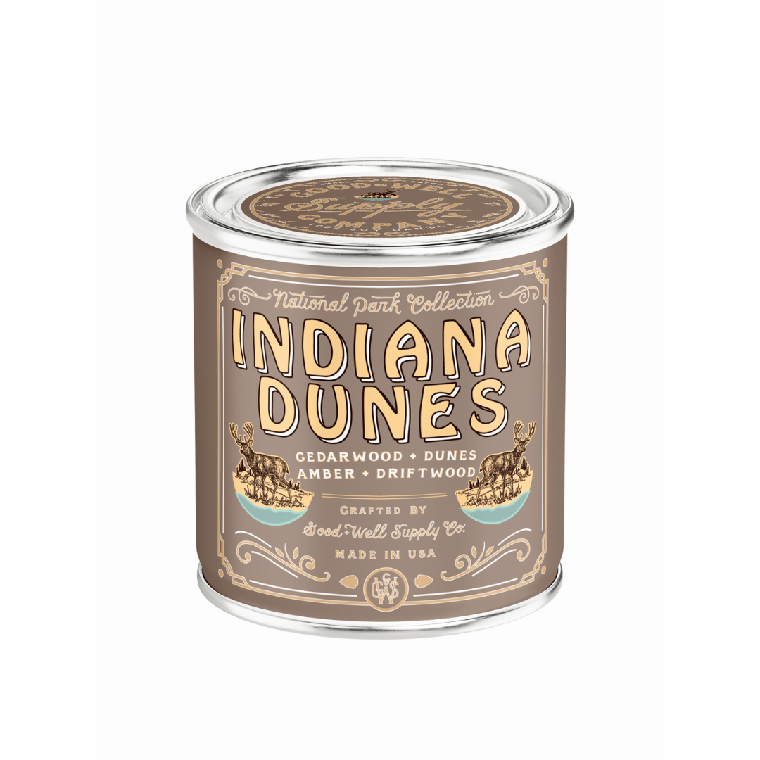 Good & Well Supply Co Indiana Dunes National Park Candle