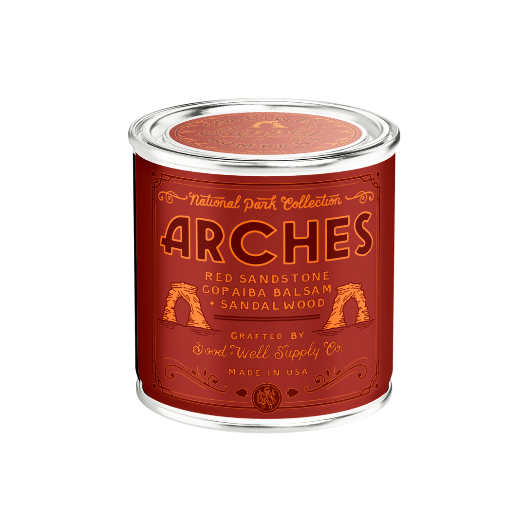 Good & Well Supply Co Arches National Park Candle