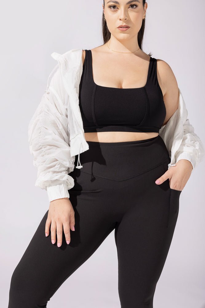 POPFLEX® Supersculpt™ Bell Bottom with Pockets - Black