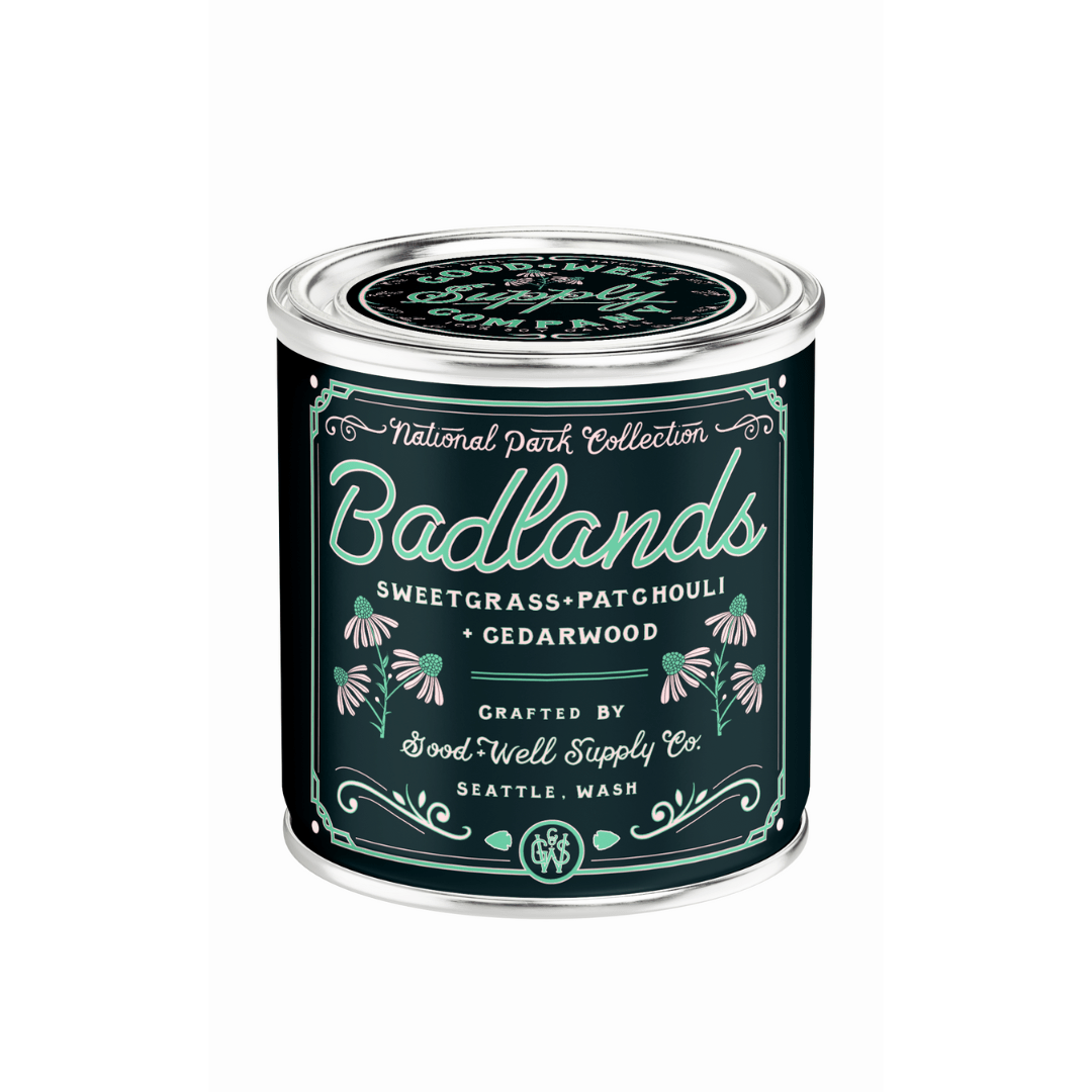 Good & Well Supply Co Badlands National Park Candle