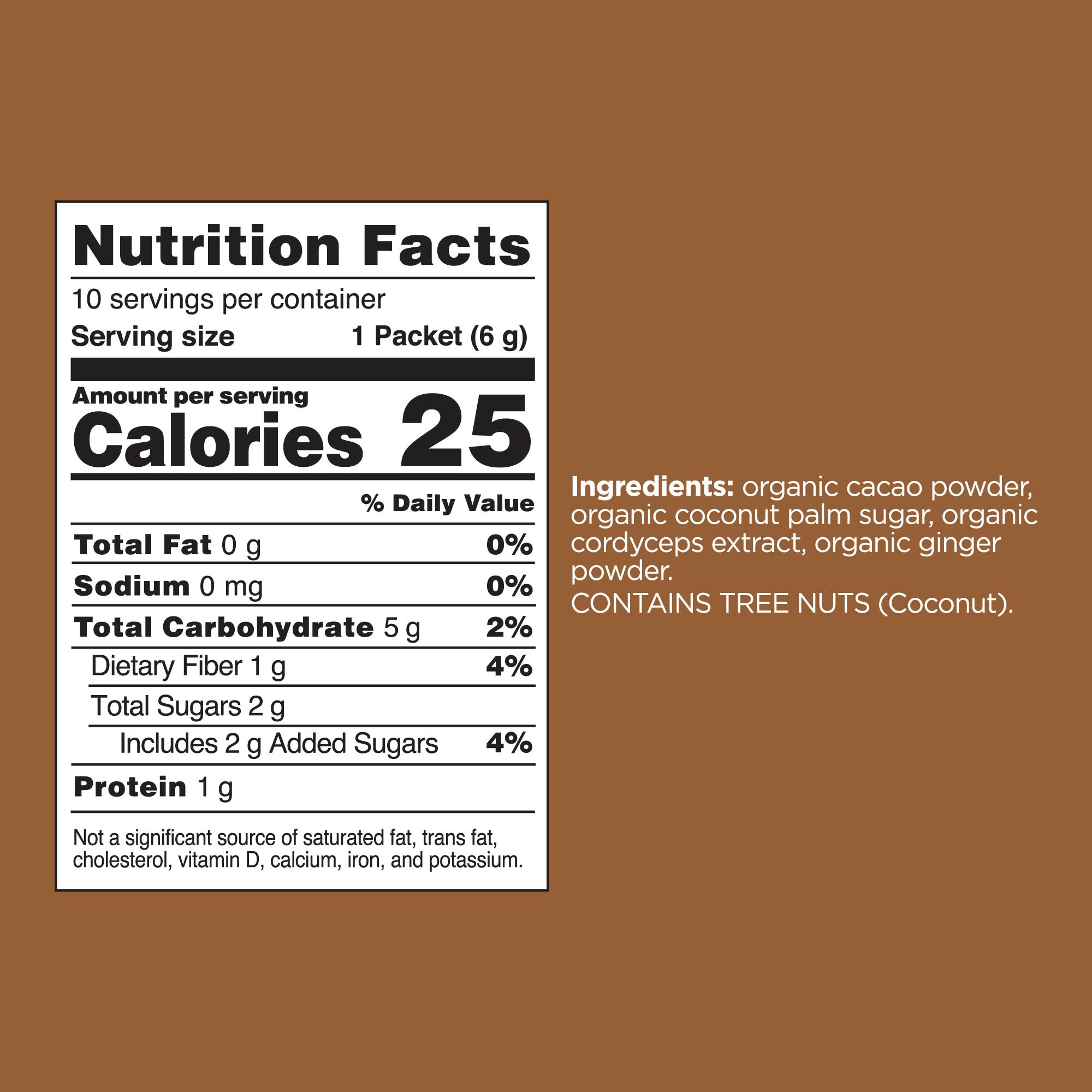 US Four Sigmatic Boost Cacao, Packets