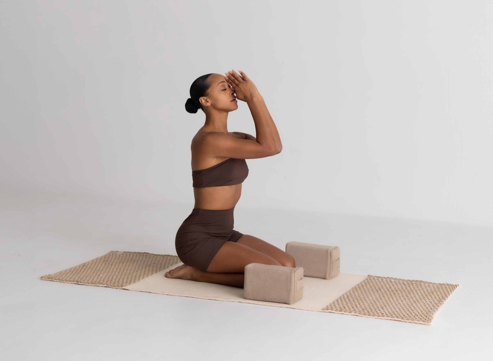 okoliving Yoga Block - Naturally Dyed Organic Cotton