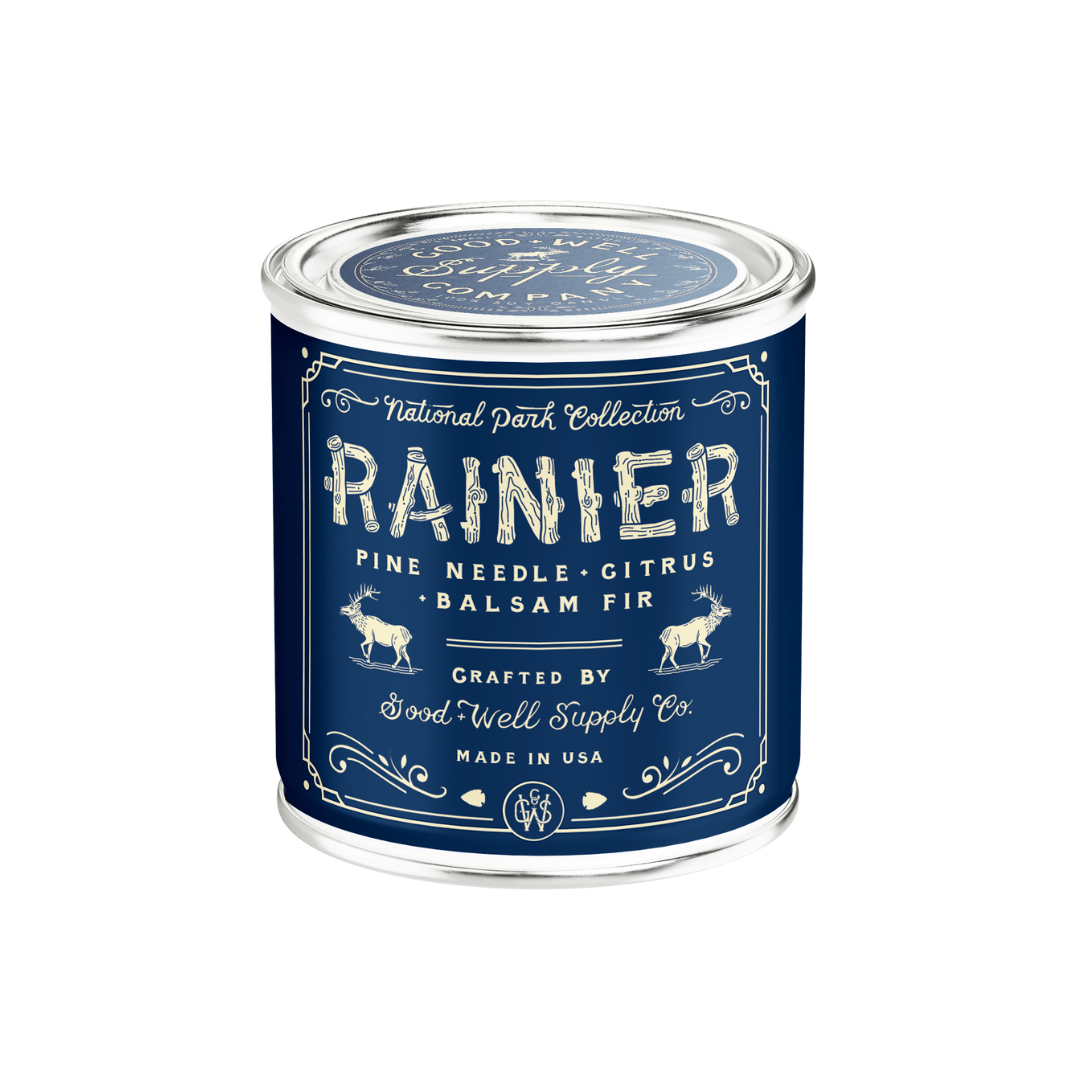 Good & Well Supply Co Rainier National Park Candle