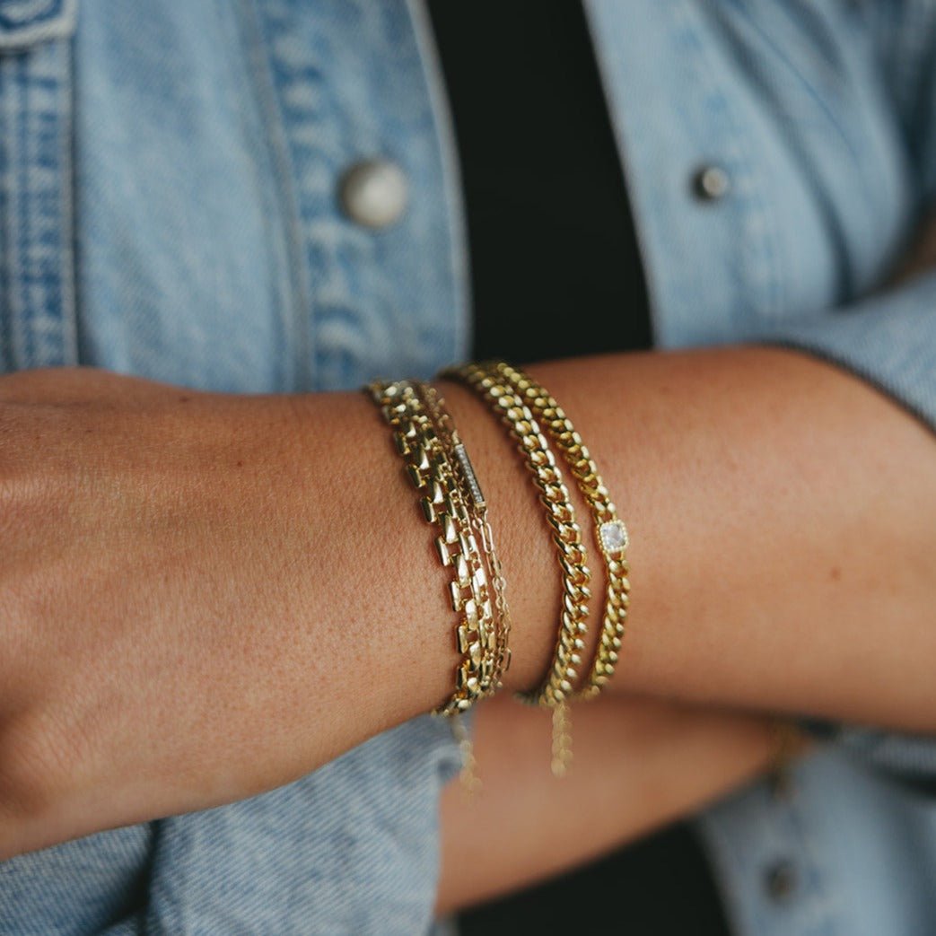 Rand Designs Asher Chain Link Bracelet