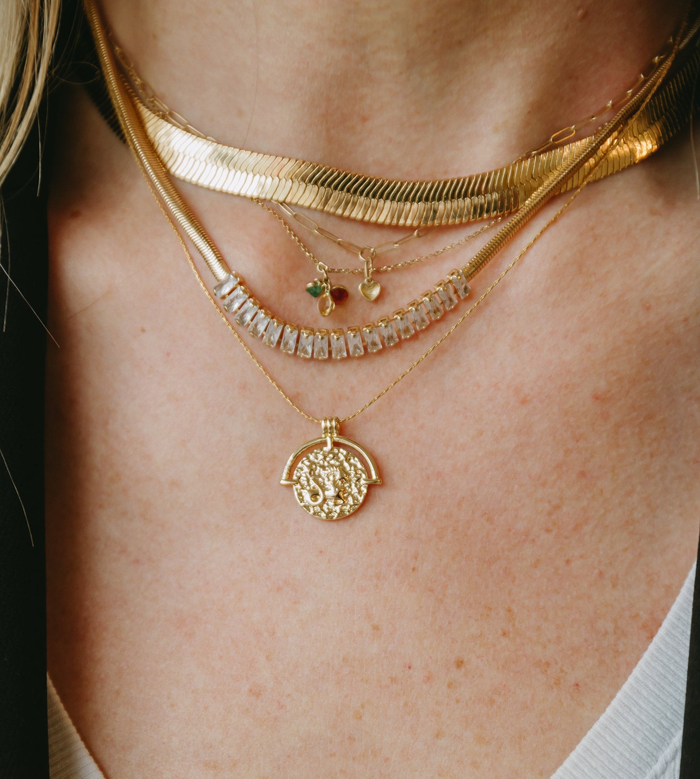 Rand Designs Jagger Herringbone Necklace