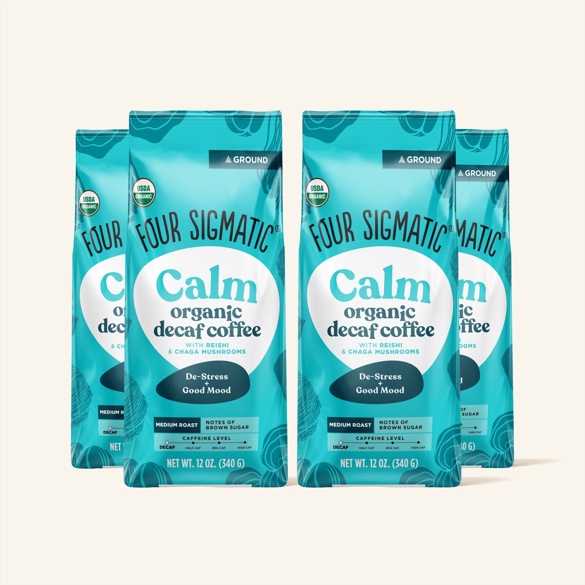 Calm Decaf gemahlener Kaffee