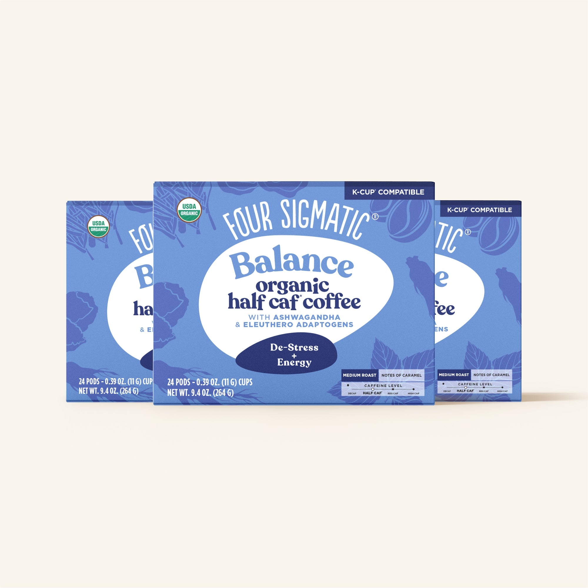 US Four Sigmatic Balance Coffee Pods (24ct)