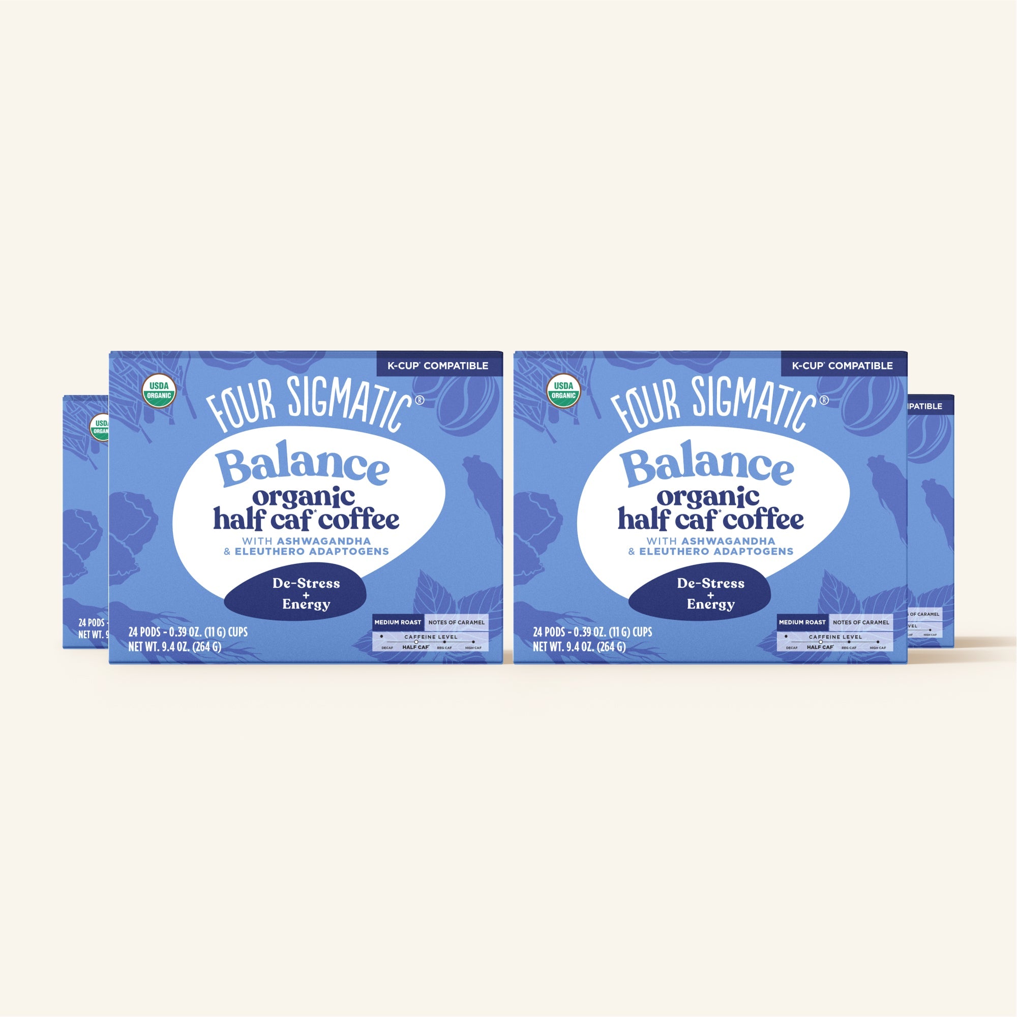 US Four Sigmatic Balance Coffee Pods (24ct)