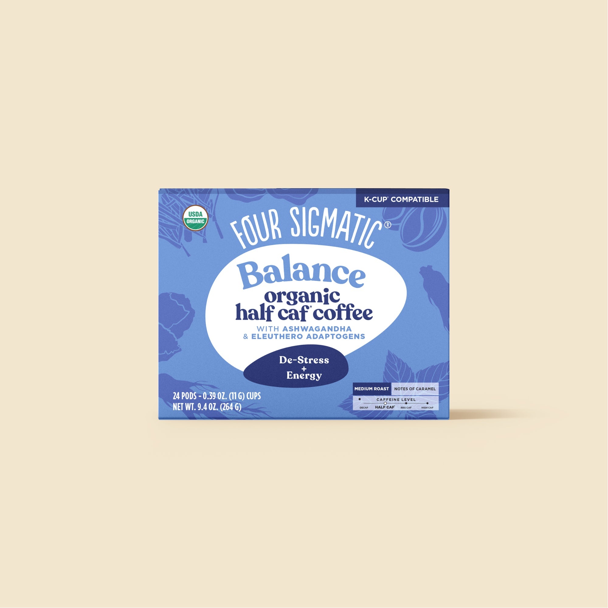 US Four Sigmatic Balance Coffee Pods (24ct)