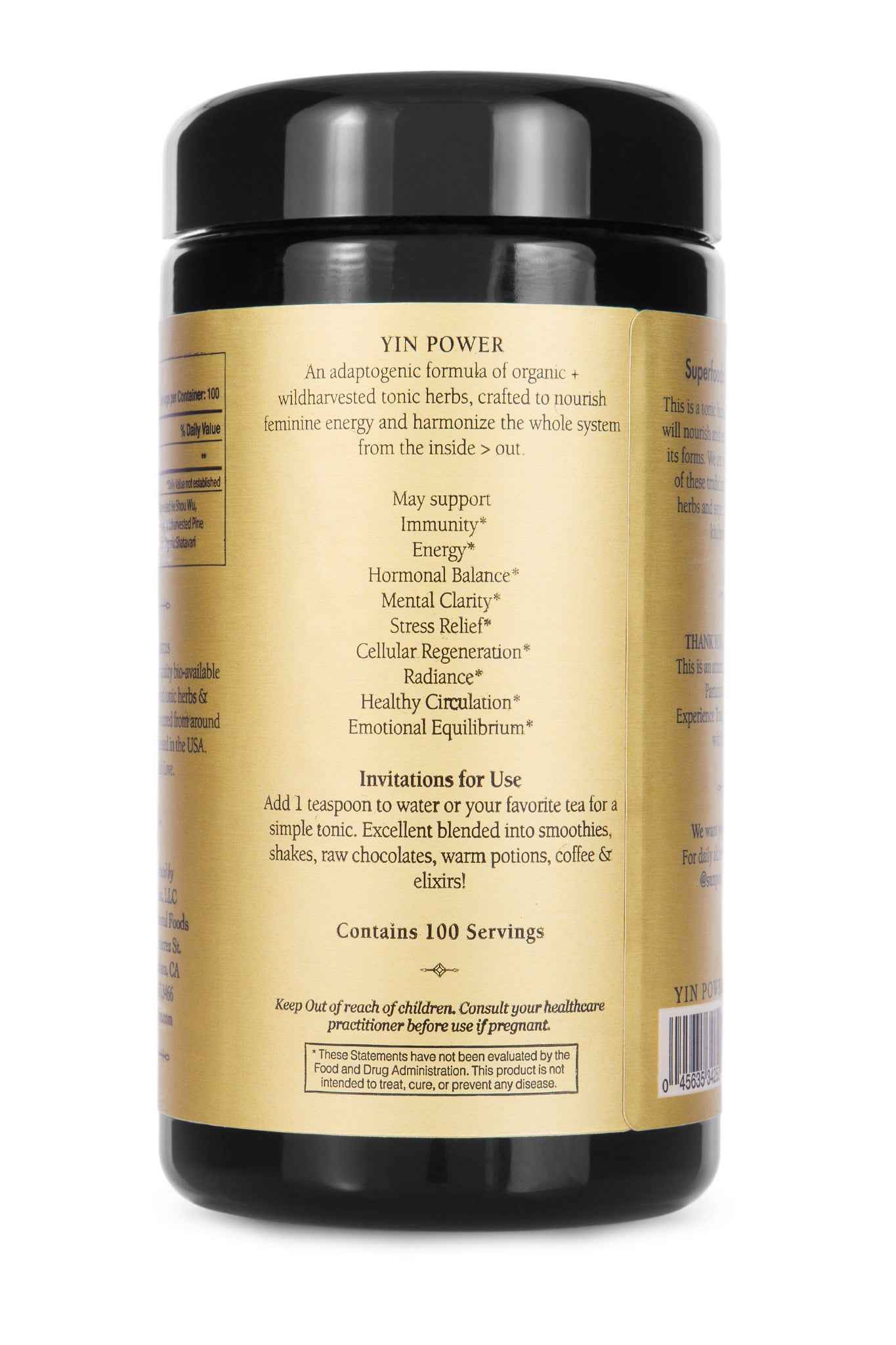 Sun Potion YIN POWER