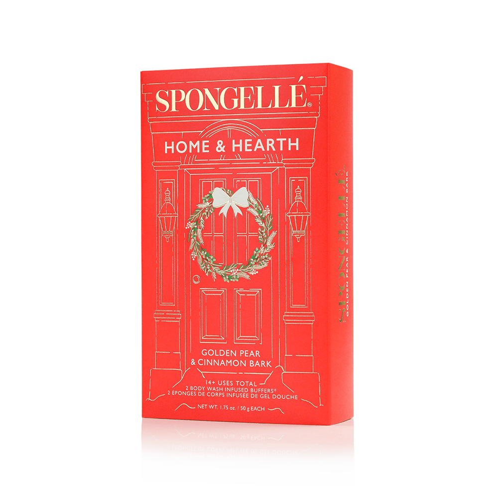 Spongellé Home & Hearth | Holiday Wreath Gift Set