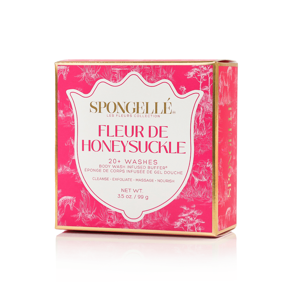 Spongellé Fleur de Honeysuckle | Les Fleurs Body Buffer