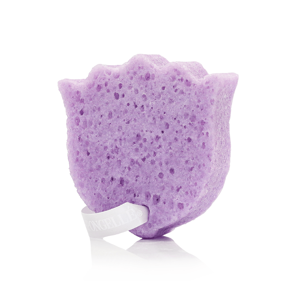 Spongellé Provence Violette | Les Fleurs Body Buffer