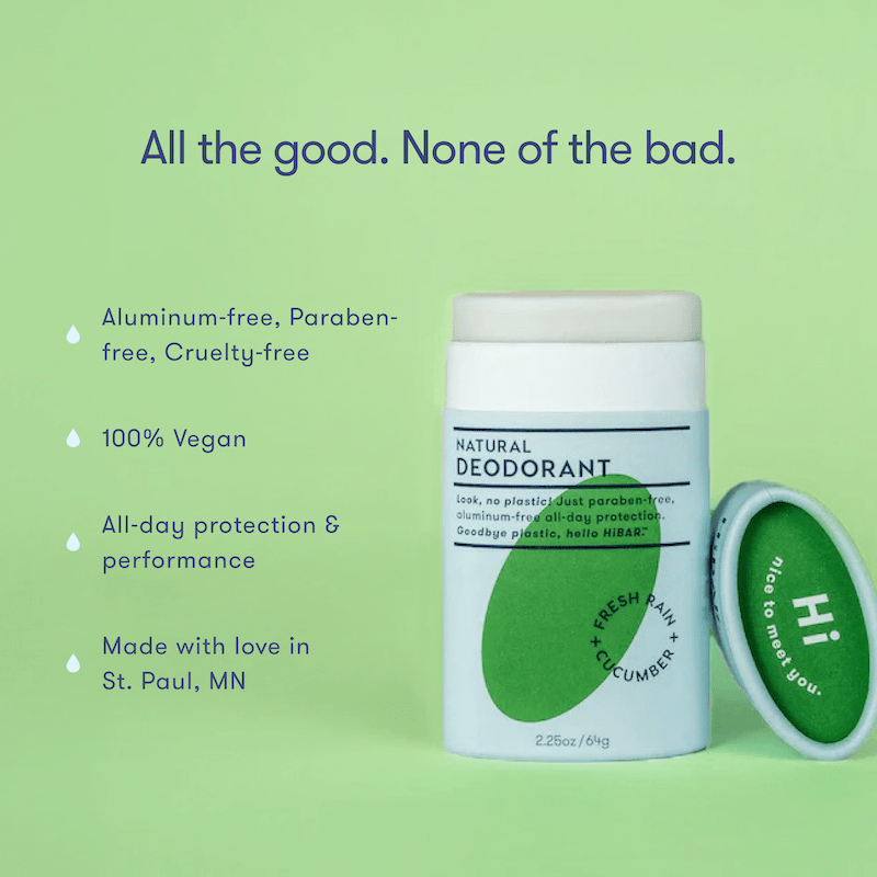 HiBAR Plastic - Free Deodorant