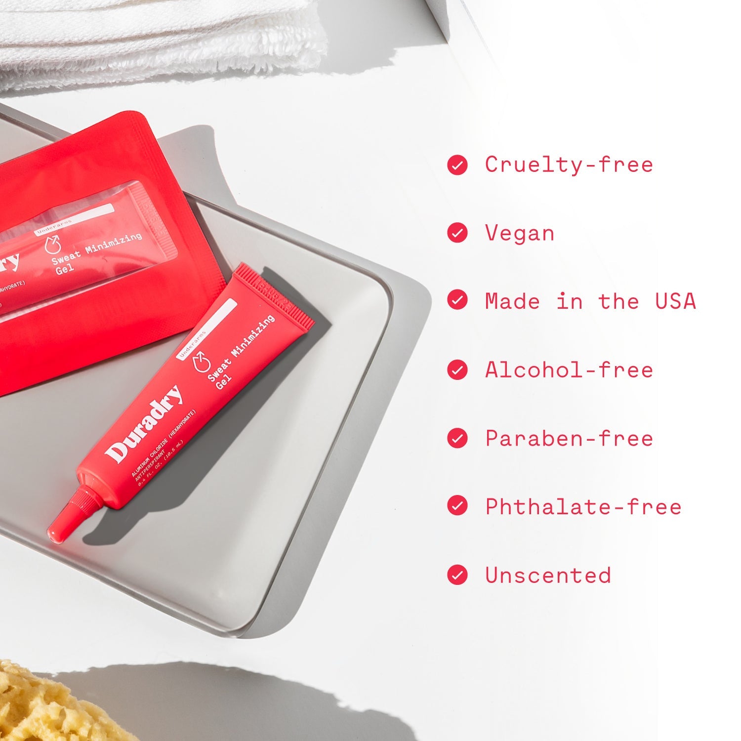 Duradry Sweat Minimizing Gel