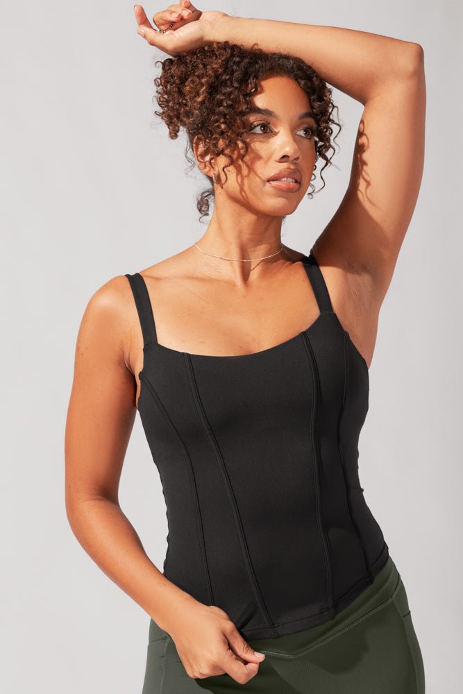 POPFLEX® Corset Cami - Black