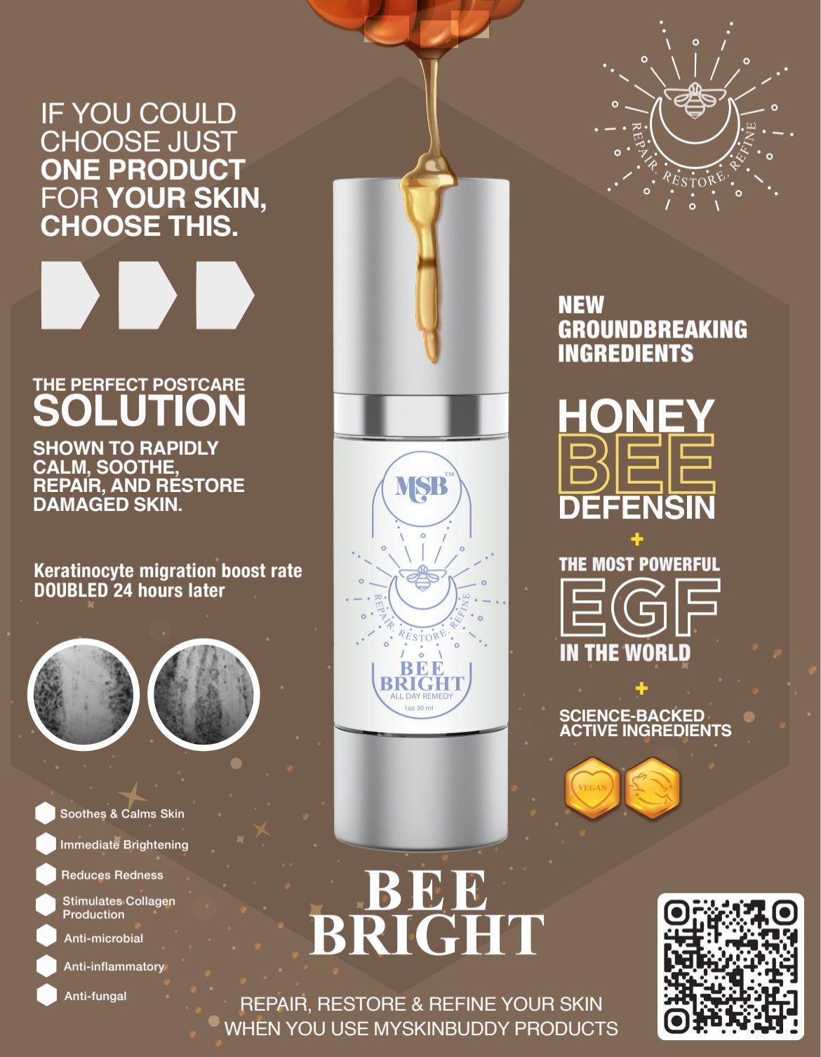 MYSKINBUDDY Bee Bright All Day Serum