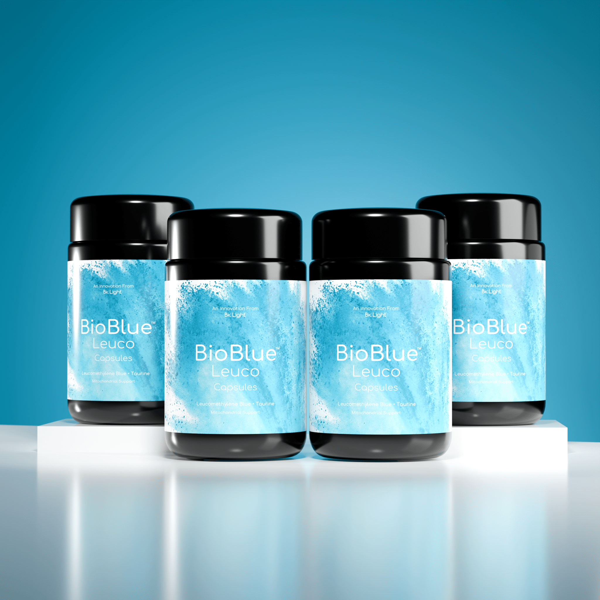 BioLight BioBlue Leuco Capsules - Enhanced Brain & Mitochondrial Support with 100% Plant-Derived Ingredients
