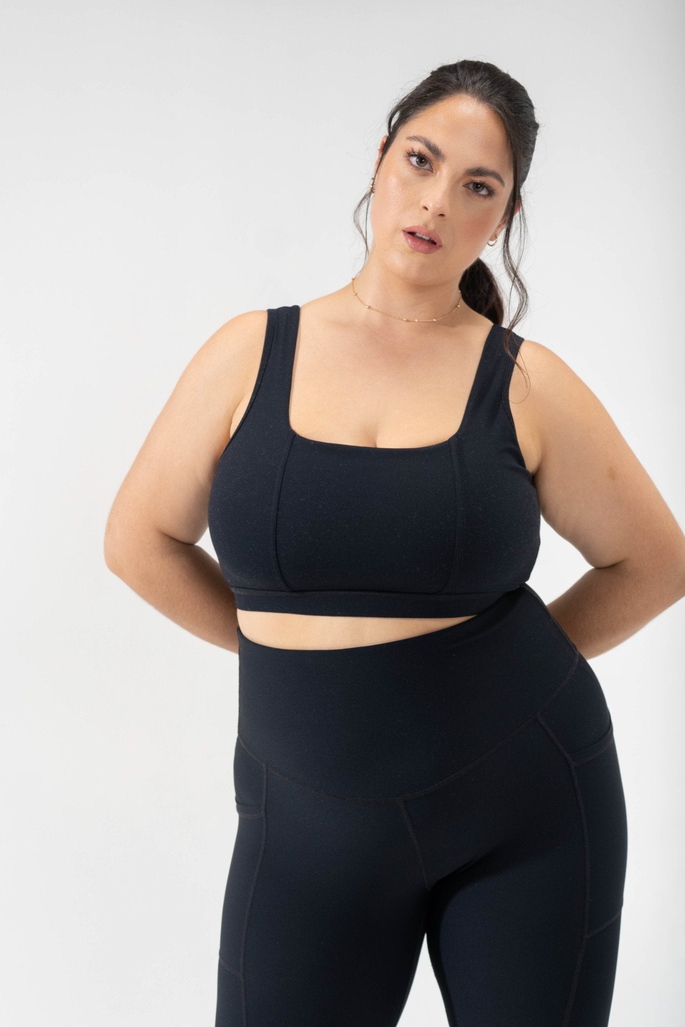 POPFLEX® Corset Bra - Black