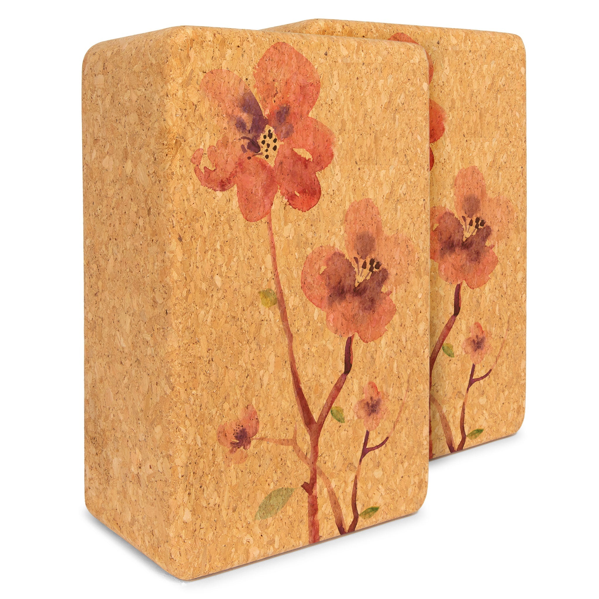 Yoloha Yoga Artist Cork Yoga Block Set