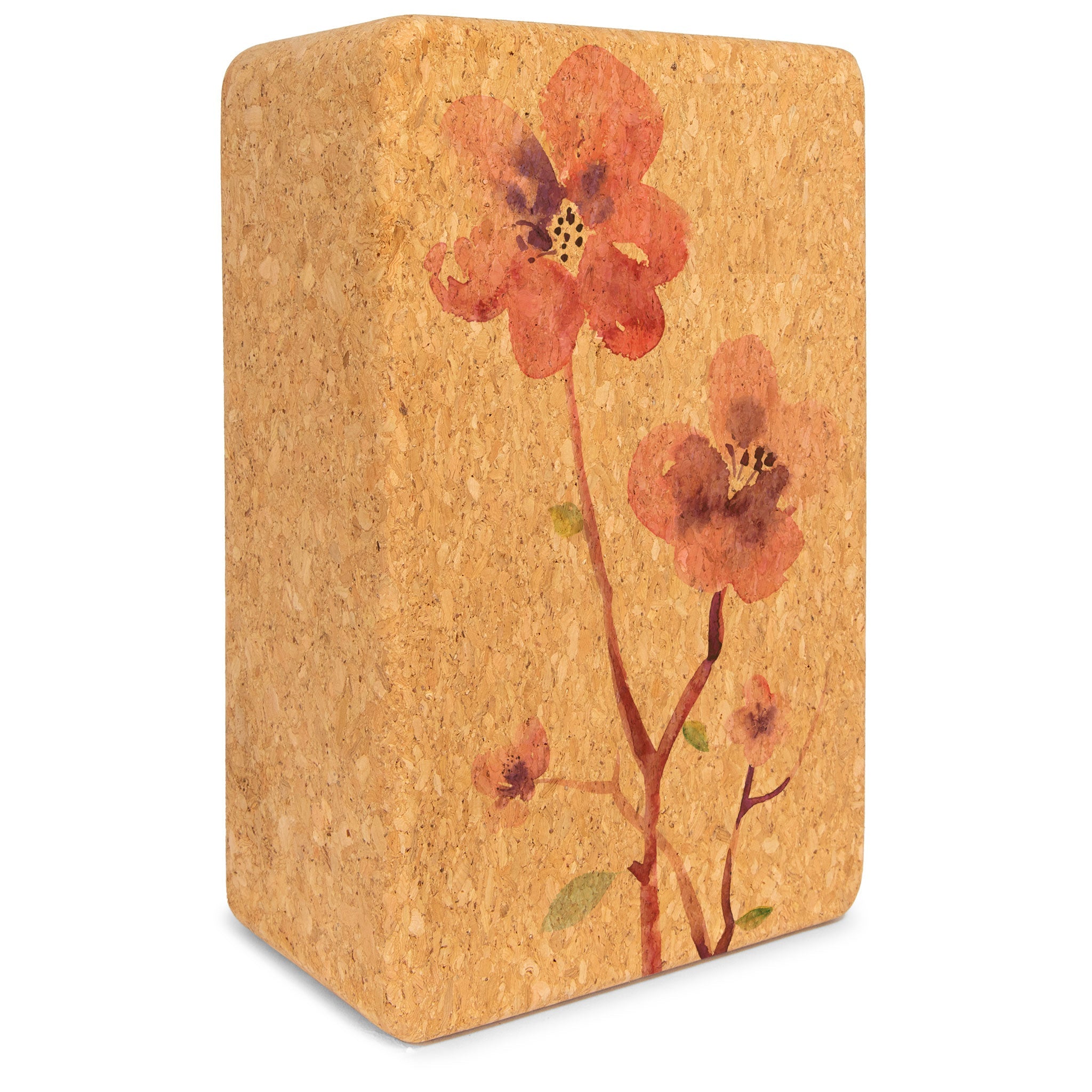 Yoloha Yoga Blossom Cork Yoga Block