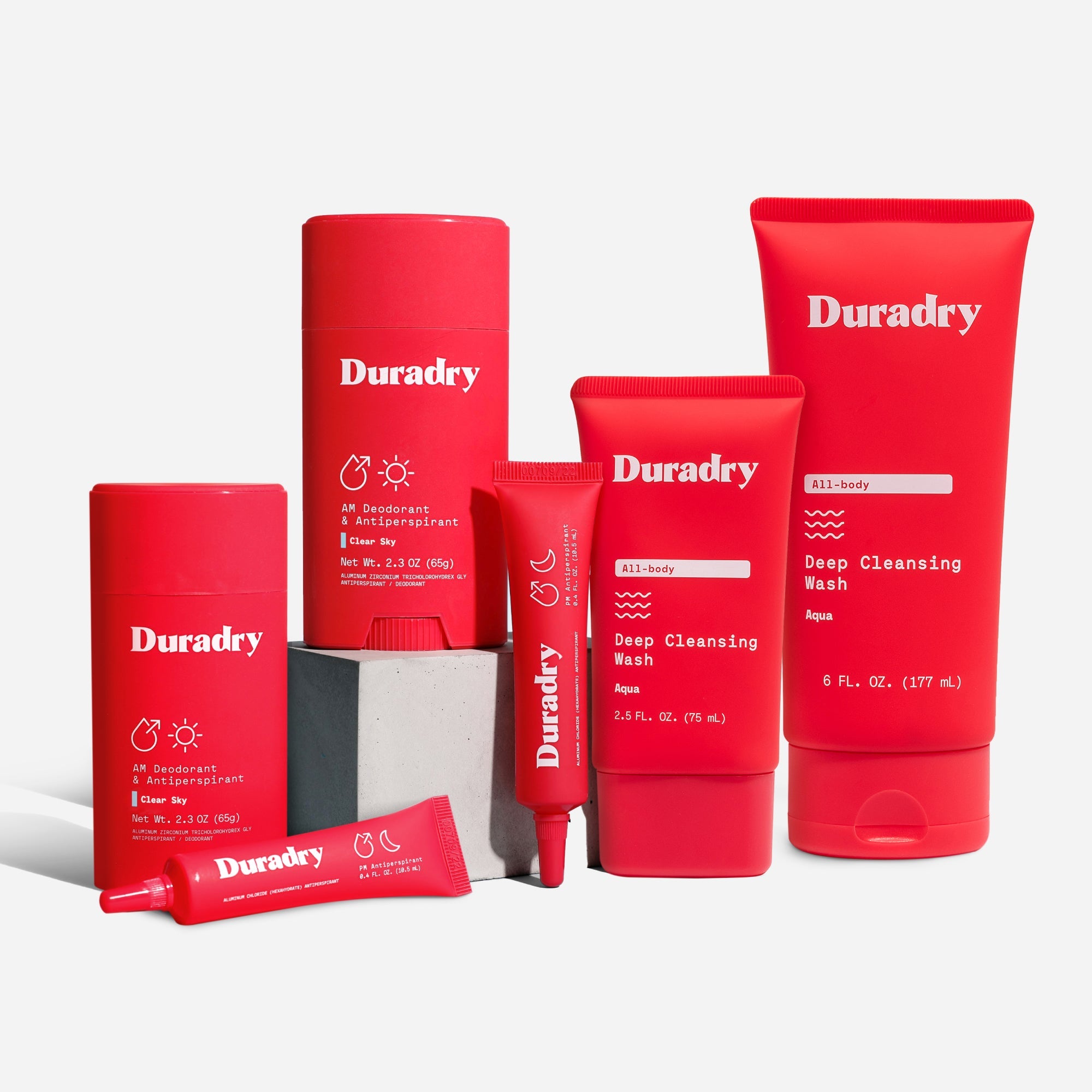 Duradry 3 - Step System - Stop Excessive Sweating