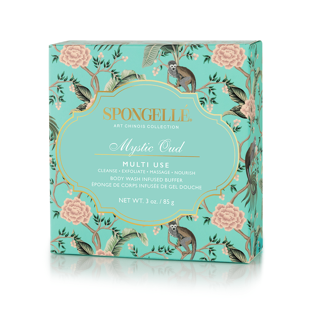 Spongellé Mystic Oud | Art Chinois Multi - Use Body Buffer