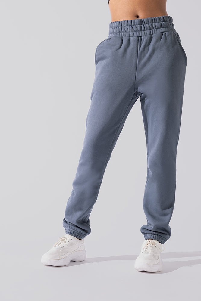POPFLEX® Cloud Rollover Sweatpant - Denim Blue