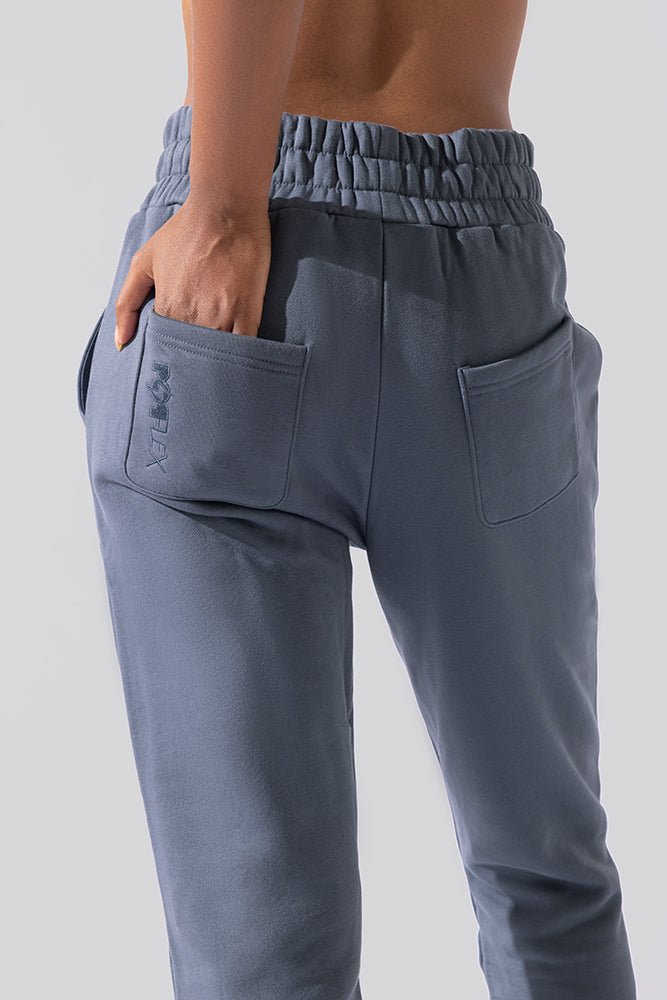 POPFLEX® Cloud Rollover Sweatpant - Denim Blue