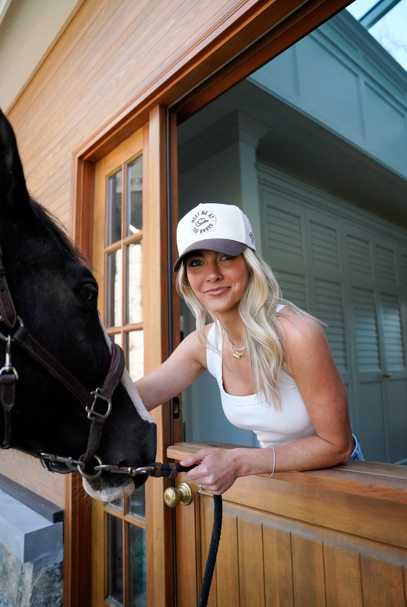 KenzKustomz Meet me at the Rodeo - Brown Vintage Trucker Hat